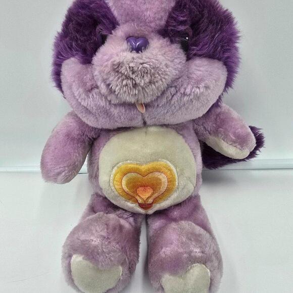 1984 Bright Heart Racoon Care Bear‎ Cousin - Picture 1 of 8